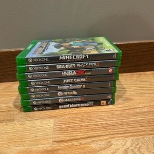 Xbox one console games